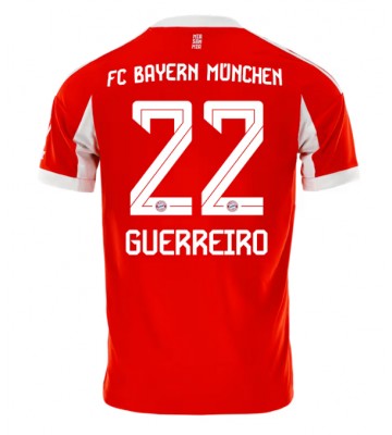 Bayern Munich Raphael Guerreiro #22 Hjemmebanetrøje 2025-26 Kortærmet